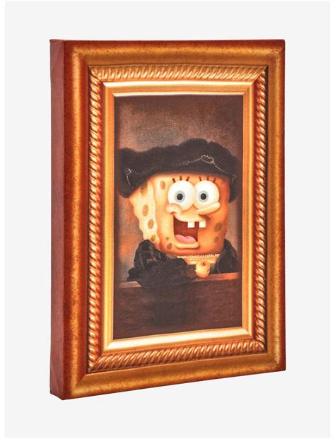 SpongeBob SquarePants Fine Art Mini Canvas Wall Art | Hot Topic