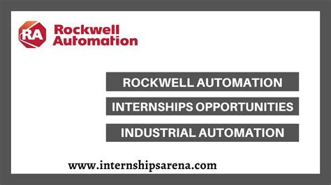 Rockwell Automation Internship In 2024 Internships Arena