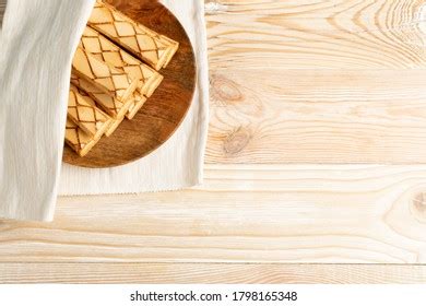 Sfogliatine Glassate Italian Puff Pastry Glazed Stock Photo