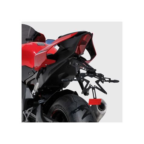 Ermax Yamaha Yzf R Support De Plaque Alu Sup Noir