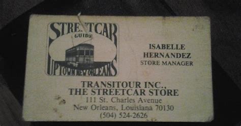 This Is A Picture Of My Mothers Business Card She Passed Away When I