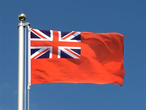 Red Ensign 2x3 Ft Flag MaxFlags Royal Flags