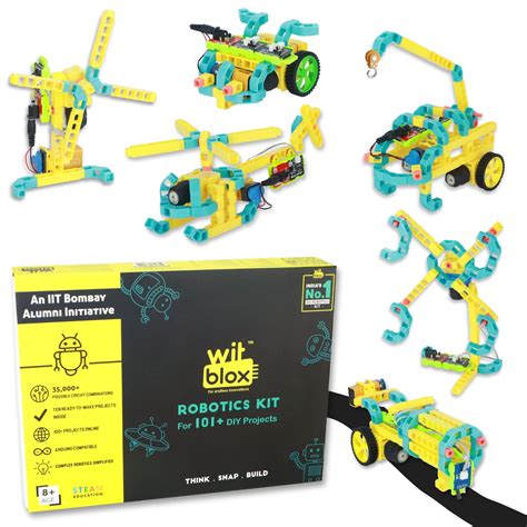 Buy Witblox Diy Robotic Science Kit 101 Projects 134 Parts 8 Years