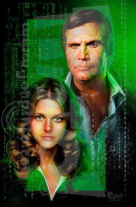 Six Million Dollar Man/Bionic Woman by jonpinto on DeviantArt