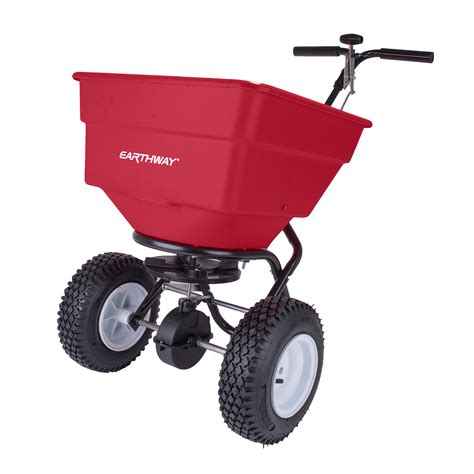 Buy Earthway 2170 Commercial 100 LB Broadcast Fertilizer Spreader Red