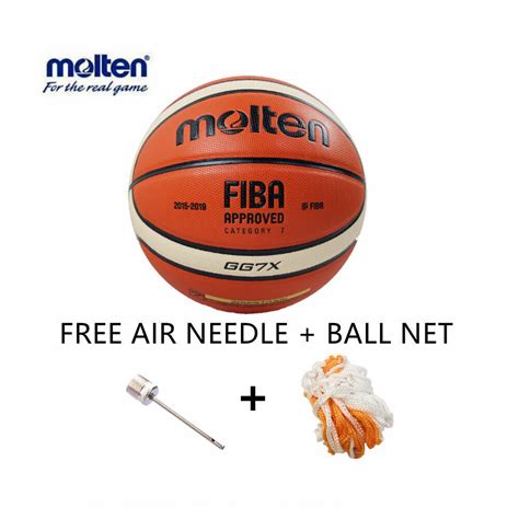 Molten GG7X Fiba Basketball Spalding Gold New Official Size 7 Bola