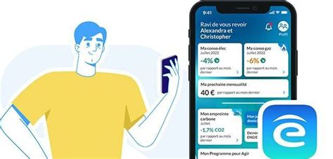 Application mobile ENGIE Gaz électricité pour iOS et Android