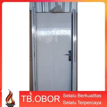 Jual Pintu Kamar Minimalis Utama Baja Kodai TX 08 Warna Putih Motif