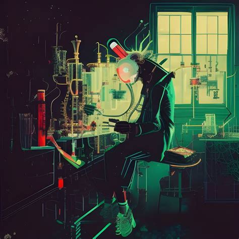 Mad Scientist Ai Generated Artwork Nightcafe Creator