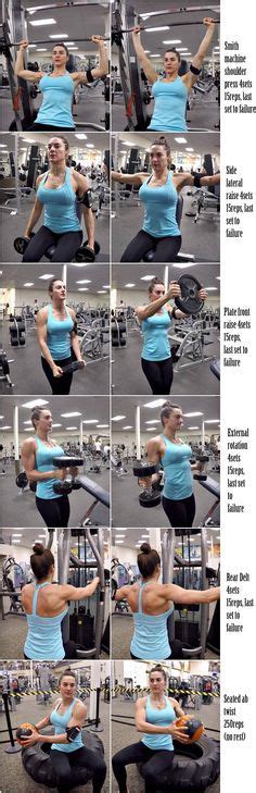 Shoulder Exercises Ideas Shoulder Workout Fitness Body Workout