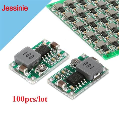 100pcs Lot RC Airplane Module Mini 360 DC DC Buck Converter Step Down