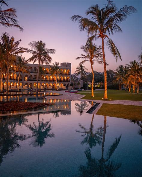 Al Bustan Palace A Ritz Carlton Hotel Muscat Oman Hotel Pool View