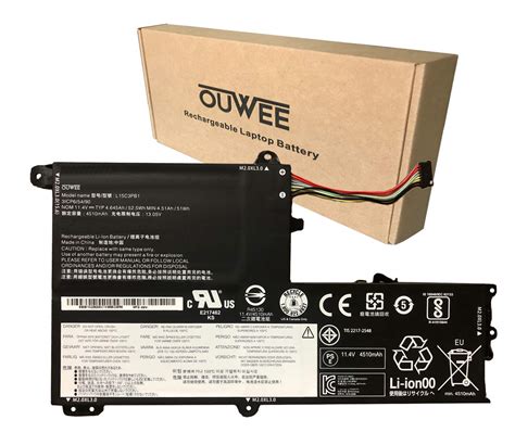 Amazon Ouwee L C Pb Laptop Battery Compatible With Lenovo