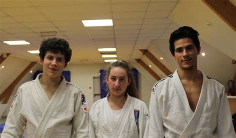 Judo Trois Nouvelles Ceintures Noires