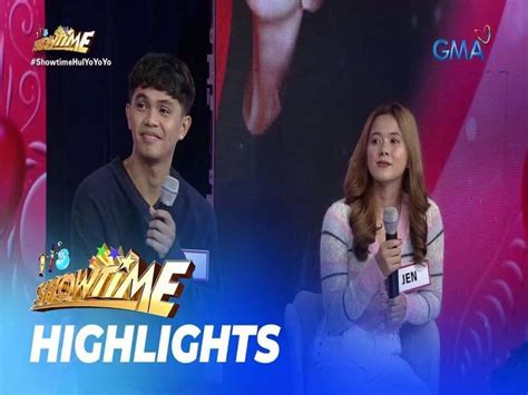 It S Showtime High School Sweethearts Ibinahagi Ang Matamis Na