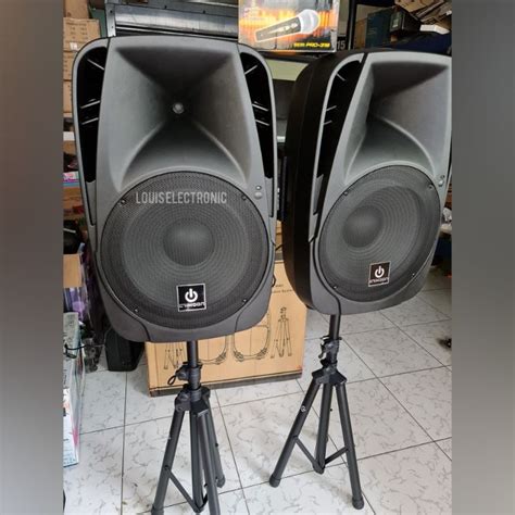 Jual Crimson Show Speaker Aktif Pasif Komplit Stand Speaker