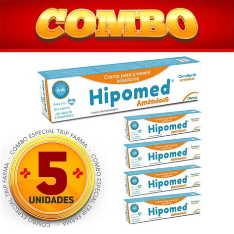 Kit Unidades Hipomed Am Ndoas Cimed Pomada Para Assaduras G Creme