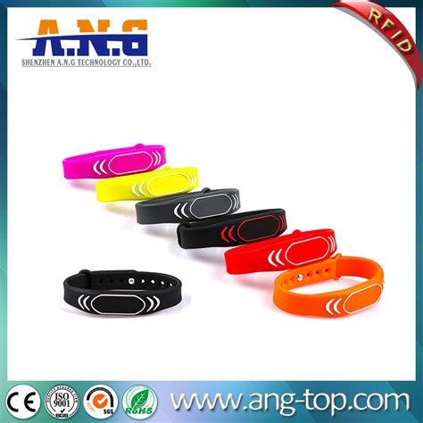 Programmable Waterproof Passive Silicone Rfid Bracelet China Silicone