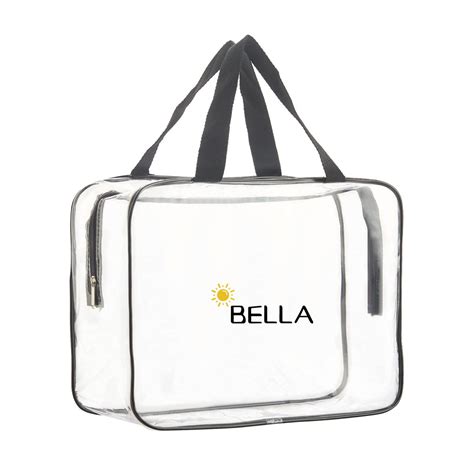 Clear Plastic Tote Bags - Promo Items, giveaways with iPromotionPro