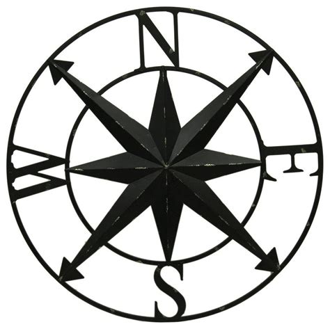 Explore Gallery Of Outdoor Metal Wall Compass Showing 18 Of 30 Photos