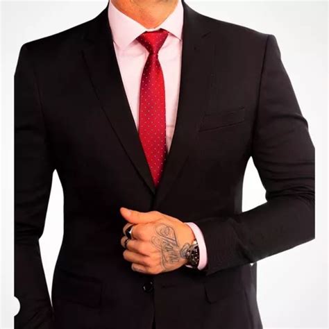 Terno Slim Social Masculino Executivo Original Promo O Frete Gr Tis