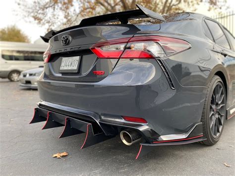 Downforcesolutions — 2020 2023 Toyota Camry Trd Edition Rear Diffuser