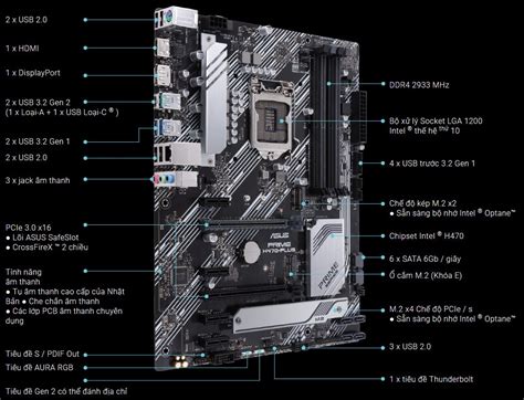 Mainboard ASUS PRIME H470-PLUS | Duonglong.vn