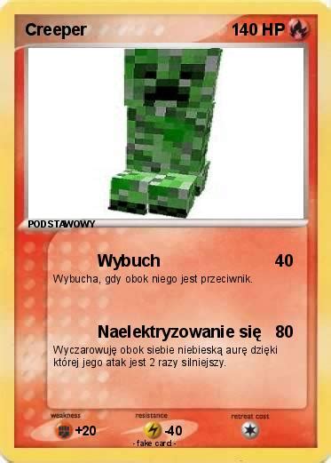 Pok Mon Creeper Wybuch Twoja W Asna Karta Pokemon