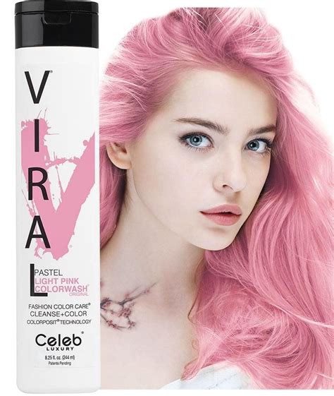 Keep Your Pink Hue Its Prettiest With The Pastel Pink Shampoo Celeb