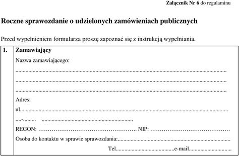 Roczne Sprawozdanie O Udzielonych Zam Wieniach Publicznych Pdf Free