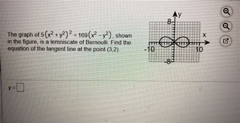 Solved The Graph Of 5 X2 Y22 169x2 Y2 Shown In The