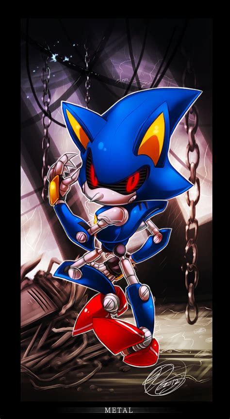 Metal Sonic Sonic CD Image By Chejanea 1501237 Zerochan Anime