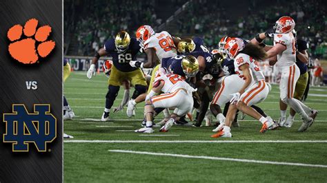 Clemson Vs Notre Dame Football Highlight 2020 Youtube