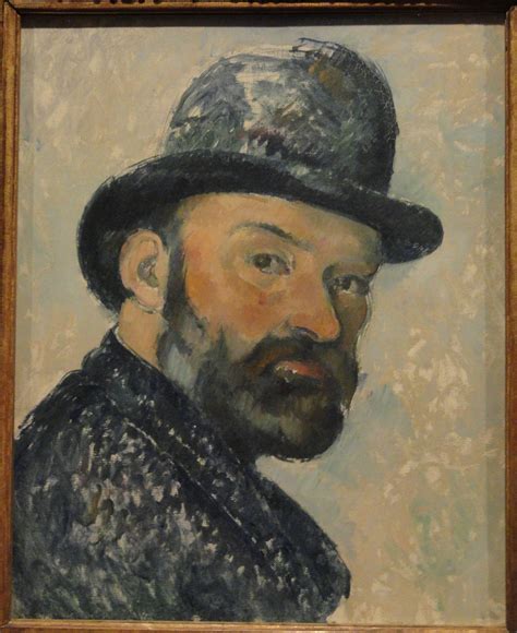 Fileself Portrait With Bowler Hat By Paul Cézanne 1883 1887 Ny