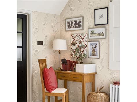 Laura Ashley Wallpaper Pussy Willow Dove Grey