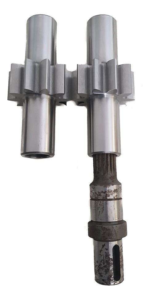 Straight Keyed Shaft With Continental Spline Mhm330 A33 50 00121