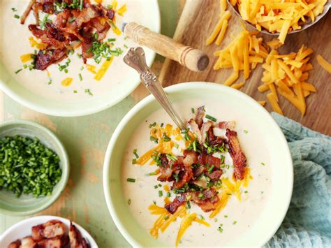 Crock Pot Style Loaded Baked Potato Soup Recipe