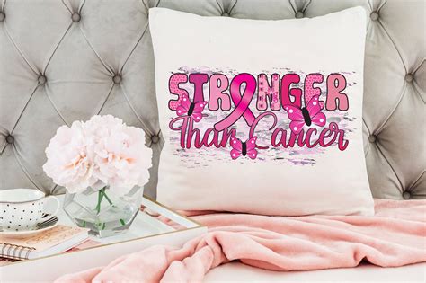 Stronger Than Cancer Png Sublimation By Craftlabsvg Thehungryjpeg