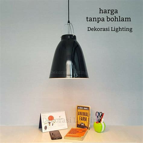 Jual Lampu Gantung Minimalis Industrial Meja Makan Restoran Tong Jumbo