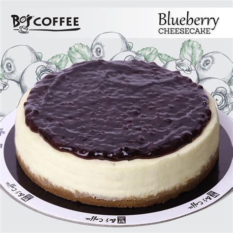 Blueberry Cheesecake Philippine Coffee Store Bos Coffee