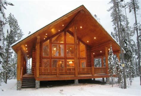 I Love The Huge Windows Would Be Great For Our Dream Home Cabin