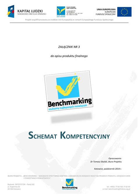 Pdf Schemat Kompetencyjny Produktu Praktyki Zarz Dzania Zmian