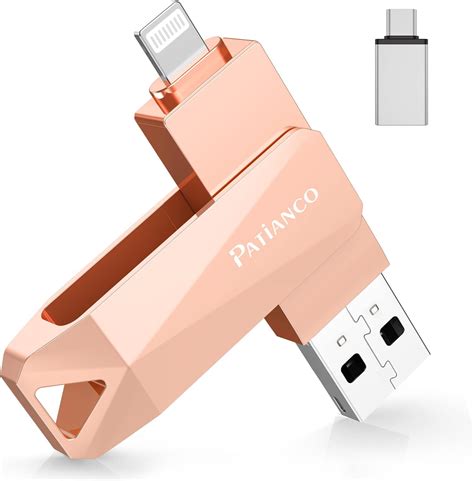 Vackiit MFi Certified Chiavetta USB 3 0 256 GB Per IPhone Lightning