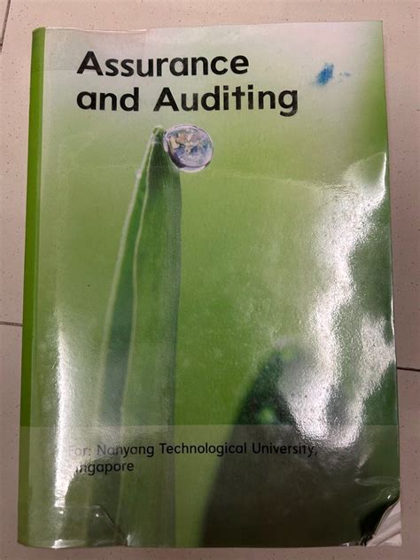 Assurance And Auditing Ntu Hobbies Toys Books Magazines