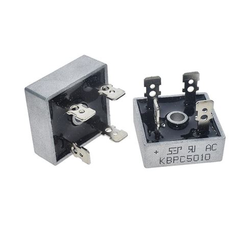 2PCS KBPC5010 50A 1000V Diode Bridge Rectifier Kbpc5010 Dioded