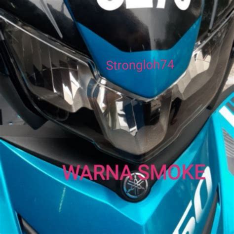 Y Zr V Lc V Fi Sticker Tinted Headlamp Depan Shopee Malaysia