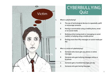 Cyberbullying Quiz Uk Teaching Resources