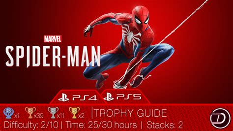 Marvels Spider Man Trophy Guide Game Craves