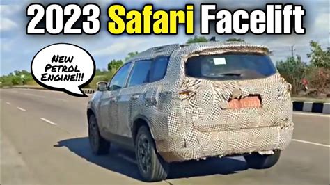 Tata Safari Facelift Official Launch Details Youtube