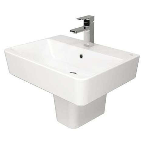 12 5 Kilogram Wall Mounted Square Glossy Ceramic Wash Basin At 2000 00